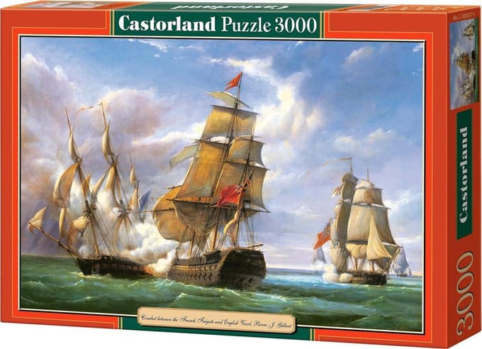 Copy of "Combat…" 21st April 1806 P.J. Gilbert - 3000 stukjes