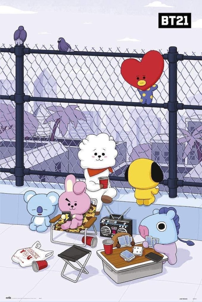 BT21 Azotea Poster 61x91.5cm