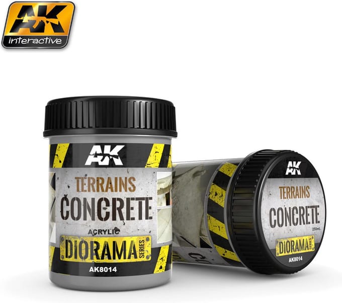 AK8014 AK-Interactive Terrains Concrete 250ml (Acrylic)