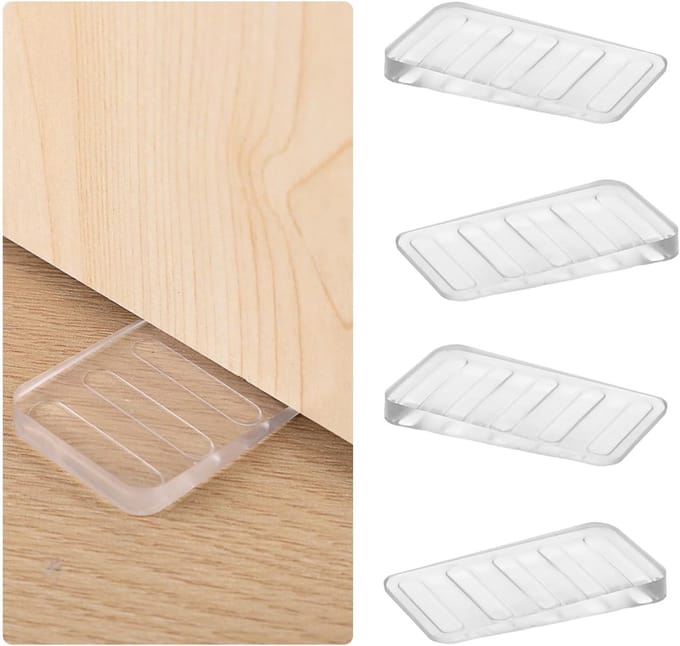 Nivelleerwiggen - Multifunctioneel - Set van 4 - Transparant - PU materiaal