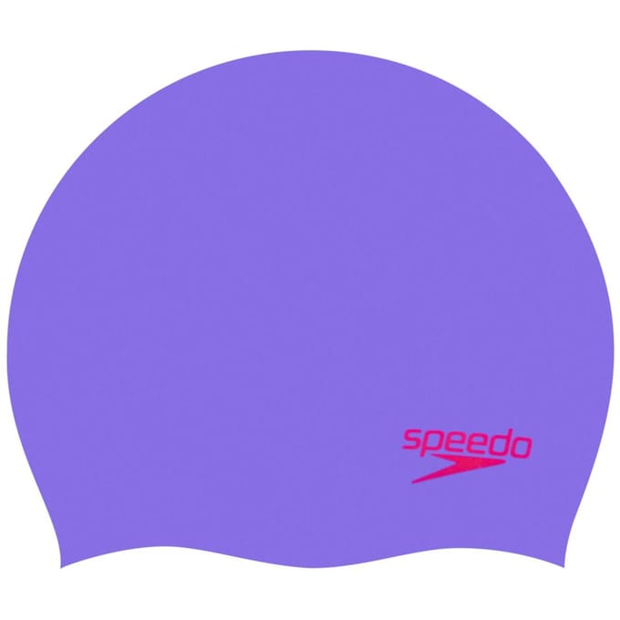 Speedo Silicone badmuts voor kinderen (Paars/Rood)