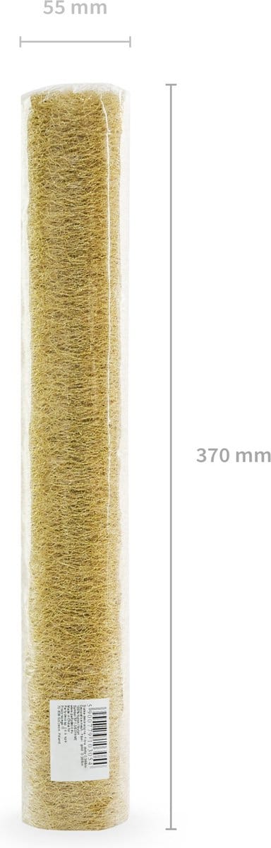 Partydeco Kerstdiner tafelloper op rol - goud - mesh stof glans - 36 x 900 cm