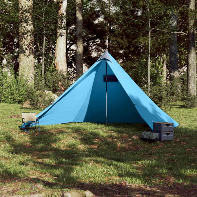 vidaXL - Tipitent - 7-persoons - waterdicht - blauw