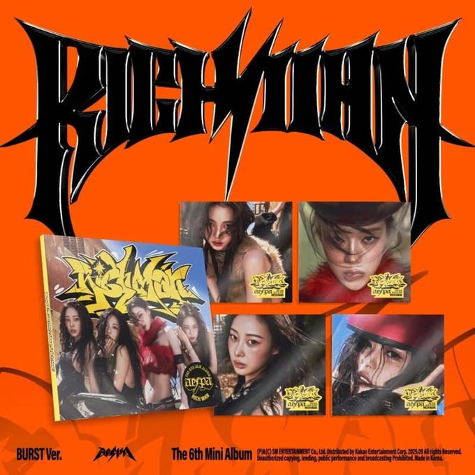 aespa - [RICH MAN] 6e Mini Album BURST Set