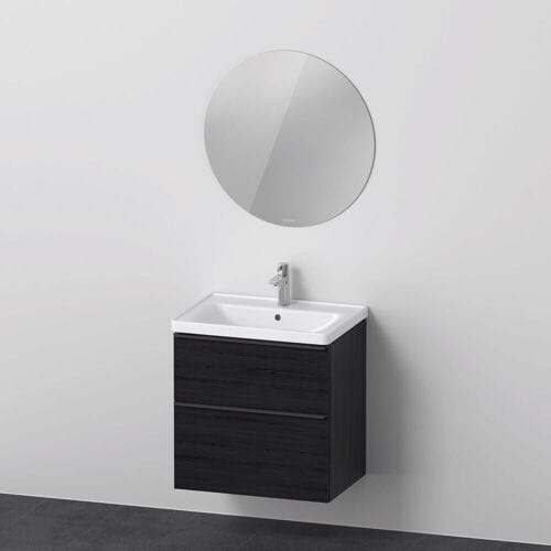 Duravit D-Neo furniture set with round mirror 65 cm DE010901616