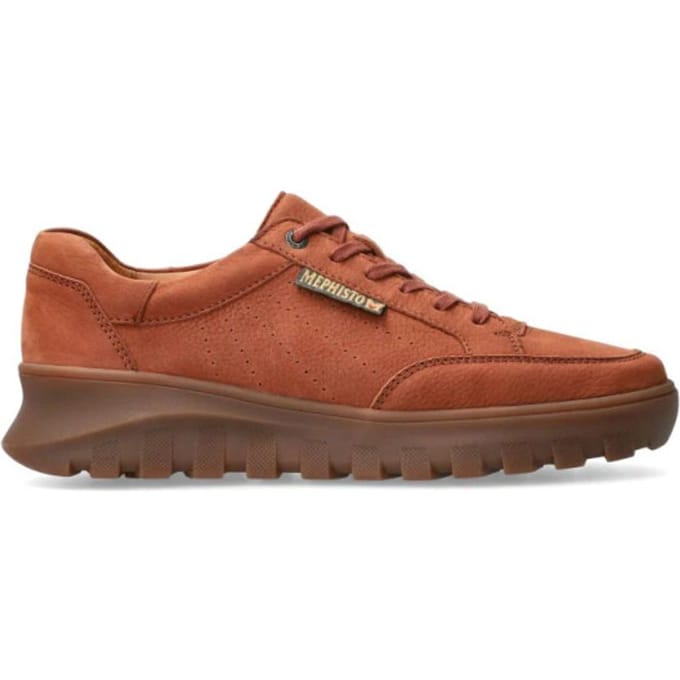Mephisto Flynn - heren sneaker - Rood - maat 41 (EU) 7.5 (UK)