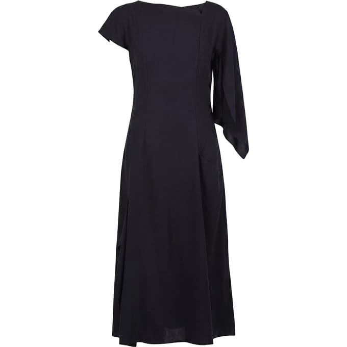 La Femme Blanche - Jurk - 471584 - Zwart