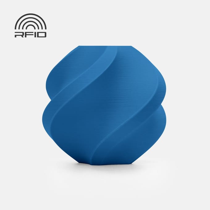 Bambu Lab PLA Matte Marine Blue met spoel 1.75mm