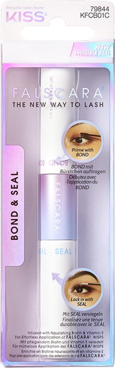 Kiss Wimperextensions Falscara - Starters pakket nep wimpers - 2 in 1 Professionele extensions