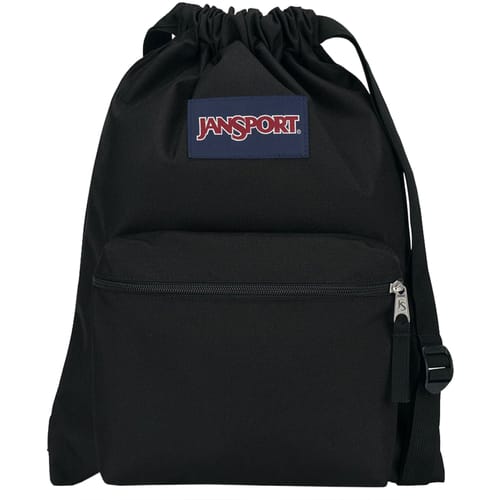 JanSport Drawsack Tas - BLACK