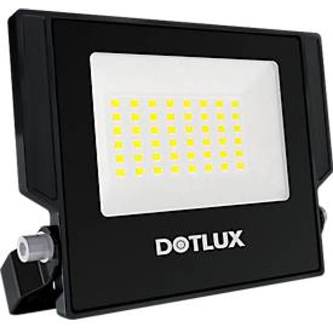 Dotlux LED-spot FLOOReco 30 W, 4000 K, IP66, zwart