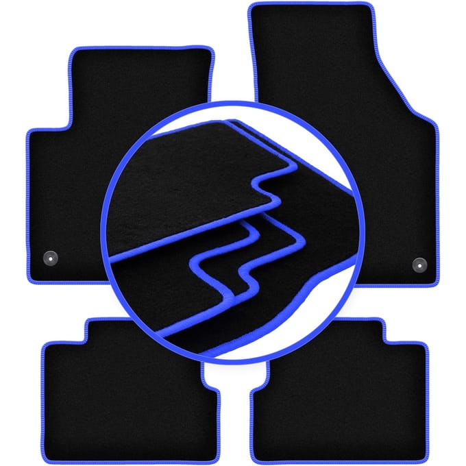 CARLUX-BLUE automatten voor: Jeep Cherokee KL SUV (2013-)