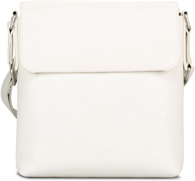 JOST Leren schoudertas Vika Shoulder Bag Cream White crème