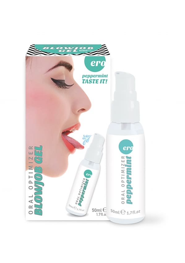 HOT - Oral Optimizer - Deepthroat Gel - Peppermint - 2 fl oz / 50 ml