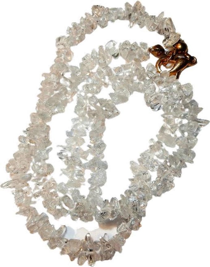 Berkristal Split Collier 45 cm.