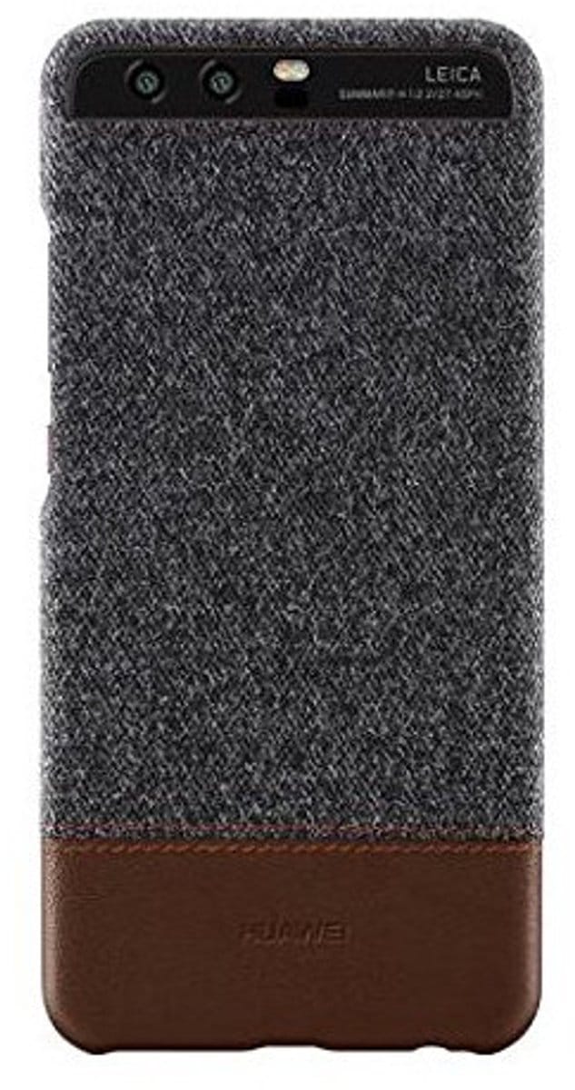 Huawei back cover - donker grijs - voor Huawei P10 Plus