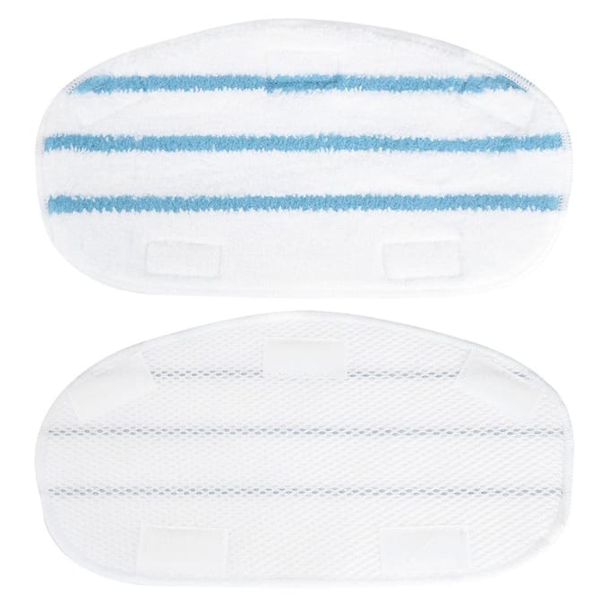 Vezel Dweil Schoonmaakdoek Vervanging Geschikt voor PurSteam ThermaPro 10-in-1 Stoomdweil white