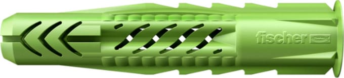Fischer universeelplug UX Green Ø 12 x 60 met rand - Max 170 kg - 6 stuks