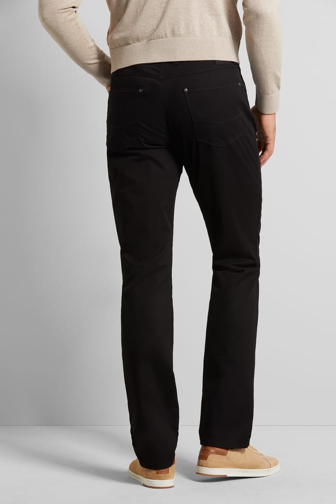 Bugatti Herren Five-pocket met langdurige kleurechtheid