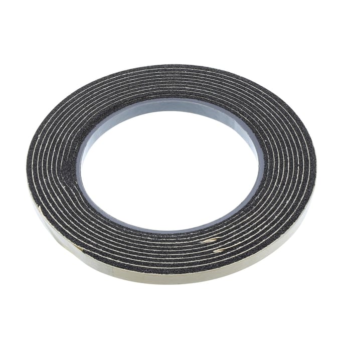 AEG profiel, zwart, 6x8x2850 4055499687