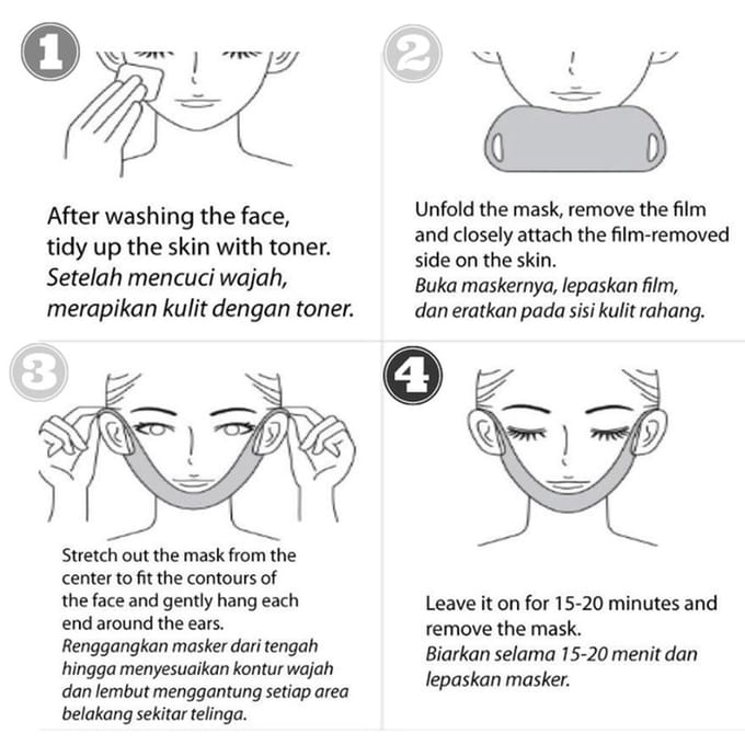 MISSHA - Speedy Solution Face Up Patch - 1stuk