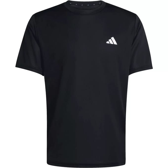 Adidas Performance Workout Essentials Base 3-Stripes T-Shirt - Heren - Zwart