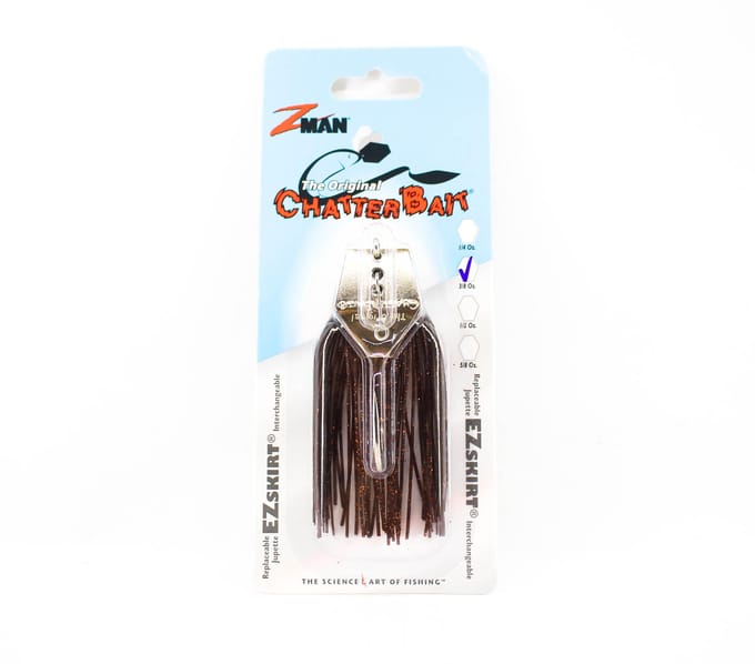 Zman Chatterbait 3/8 oz Zinkend Kunstaas Bruin Zwart (0126)