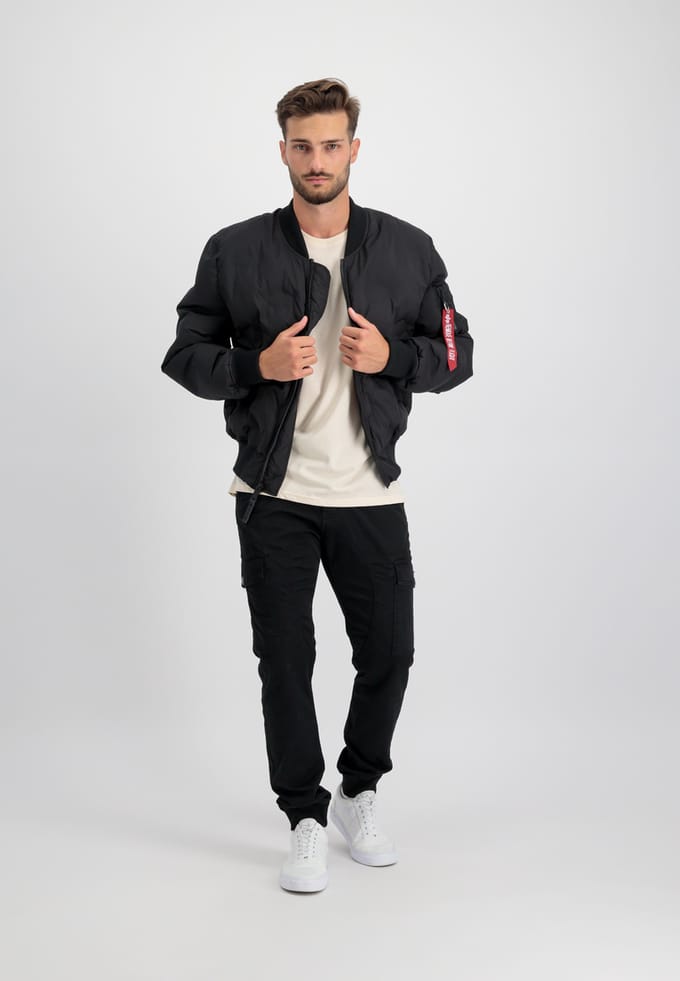 Bommenwerper met logo Alpha Industries MA-1 Emb.