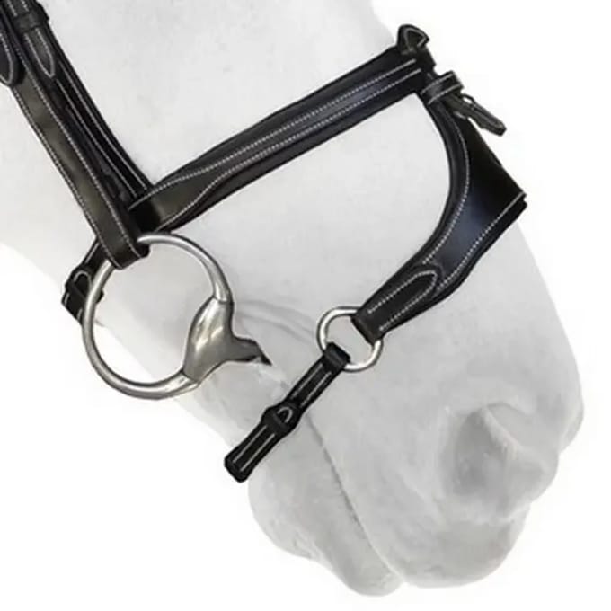 Paardenneusriem met x-neus ii Silver Crown