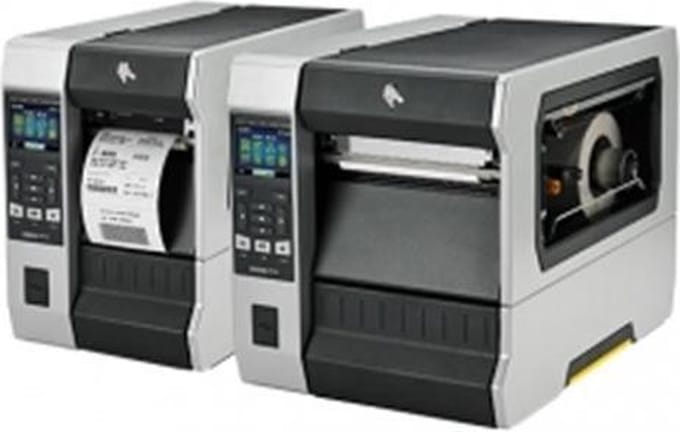Zebra ZT620, 12 dots/mm (300 dpi), disp. (kleur), RTC, ZPL, ZPLII, USB, RS232, BT, Ethernet