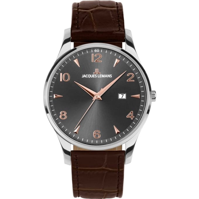 Jacques Lemans - 1-2215D - Polshorloge - Heren - Kwarts - London