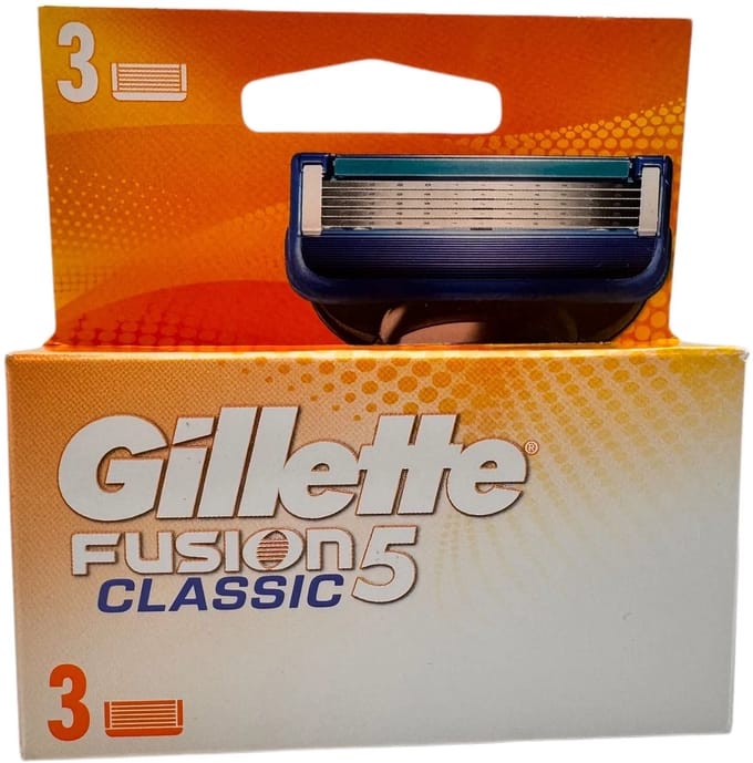 Gillette Fusion 5 Classic 3-Pack