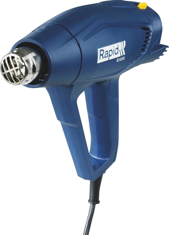Rapid R1800 Hetelucht pistool in koffer - 1800W - 500l/min