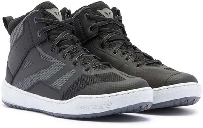 Dainese Suburb Air Schoenen Zwart Wit Iron Gate - Laars