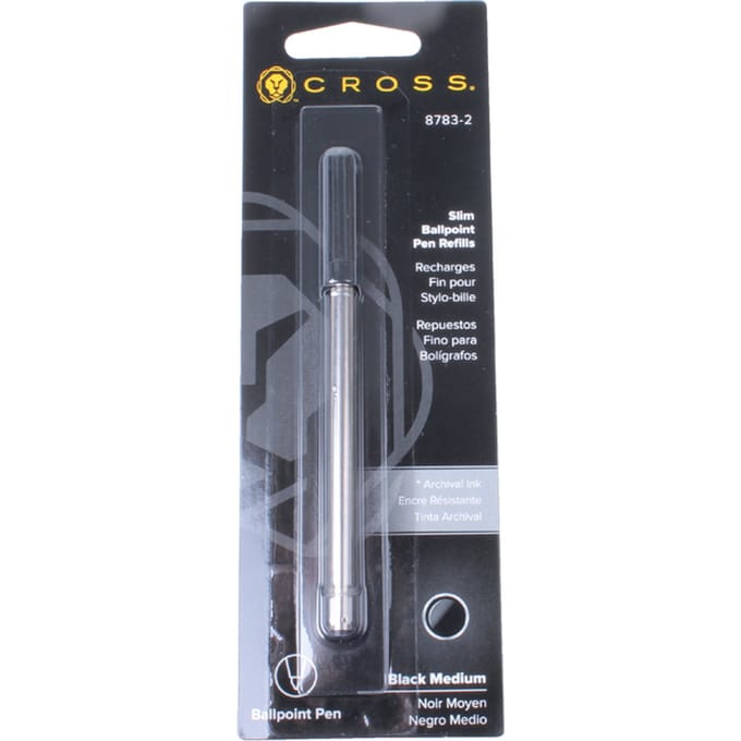 Cross Slim Click M Kugelschreibermine schwarz