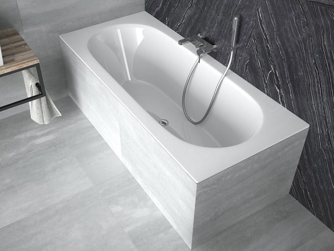 Badland VITAE SLIM ligbad 150 x 75 cm wit