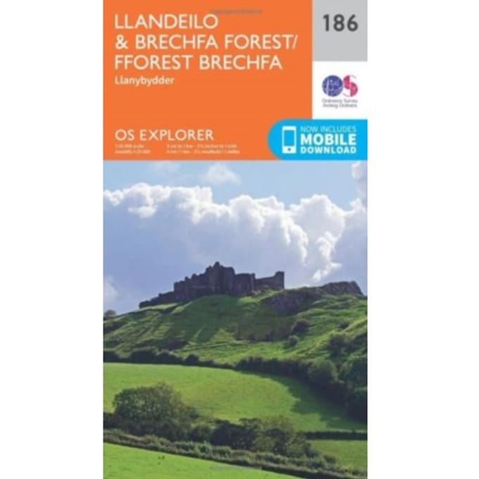 Llandeilo And Brechfa Forest - Ordnance Survey
