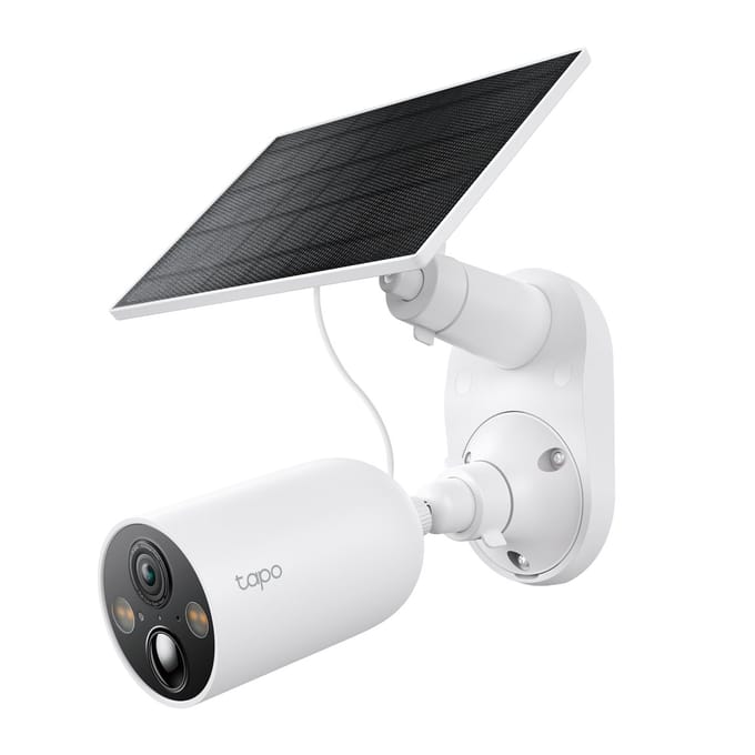 TP-LINK Tapo op zonne-energie werkende beveiligingscamera kit 1 × C425, 1 × A201