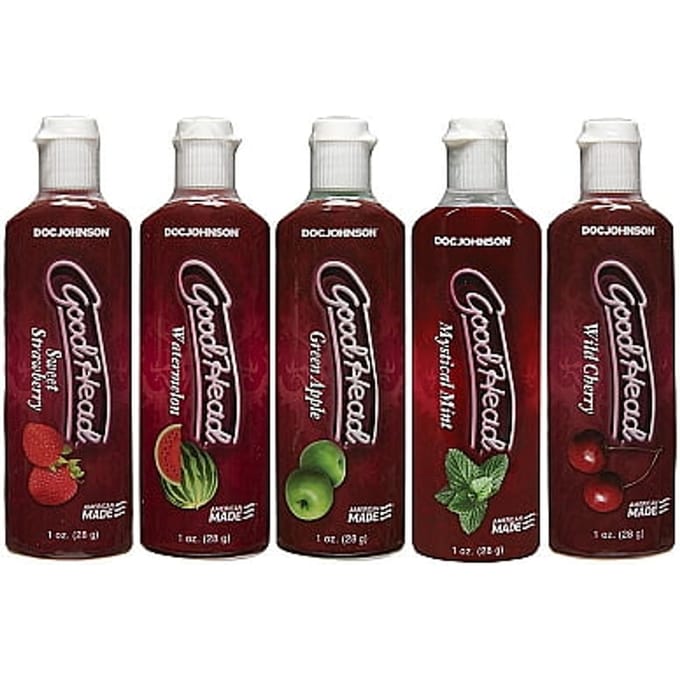 Doc Johnson - Good Head Oral Delight gels - 5 stuks