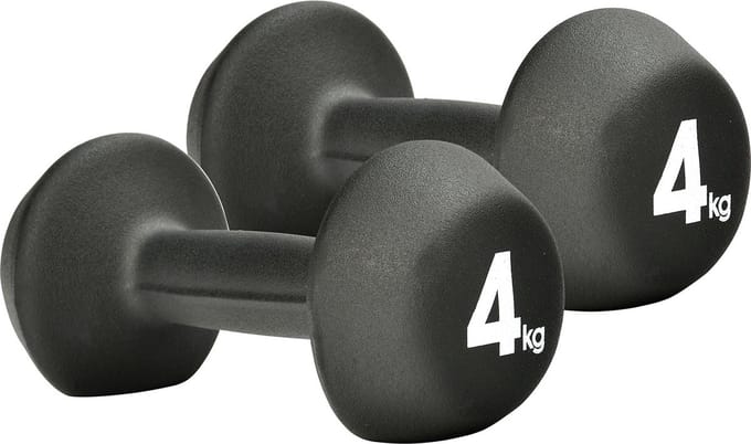 Adidas dumbbell set neopreen 2 x 4 kg