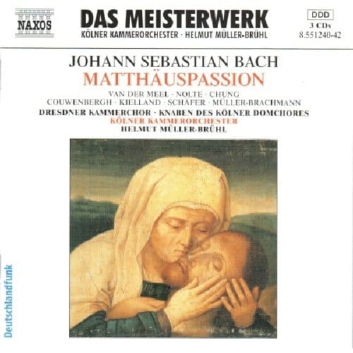 Kölner Kammerorchester, Helmut Müller-Brühl - J.S. Bach: Matthäus Passion (3 CD)