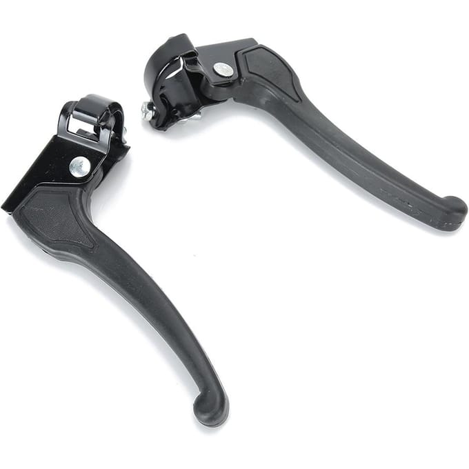 2pcs Leviers de Frein Légers Solides Ténacité Frein Universel pour Fauteuil Roulant gray