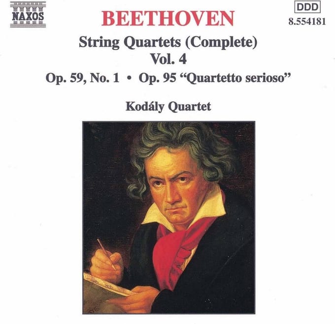 String Quartets Vol.4 -Complete-/W/Kodaly Quartet/Op.59 & Op.95 - David Zinman