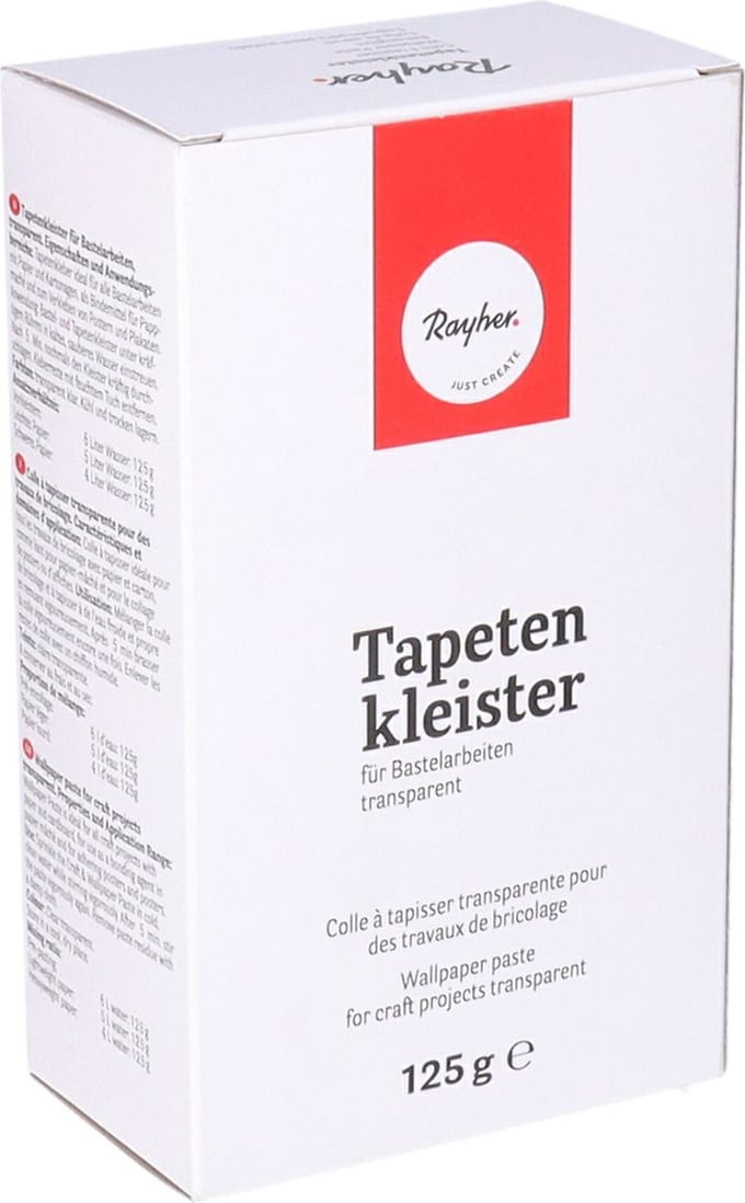 rayher hobby Behangplaksel/ papier mache lijm - pak 125 gr - knutselen