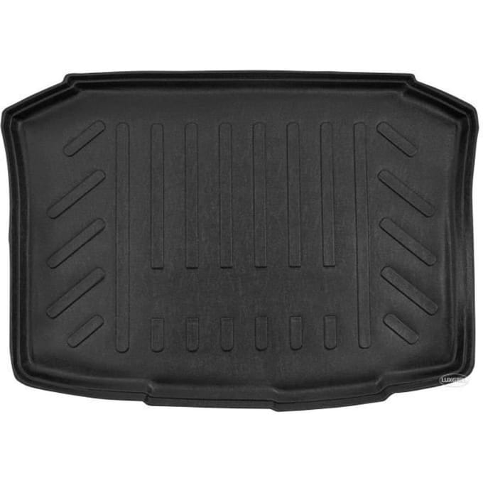 Tapis De Coffre - SCOUTT - Seat Ibiza 2008-2014 - TPE Caoutchouc - 100% Imperméable - Antidérapant noir