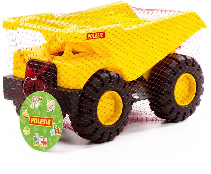 Cavallino Toys Cavallino Dump Truck Yellow