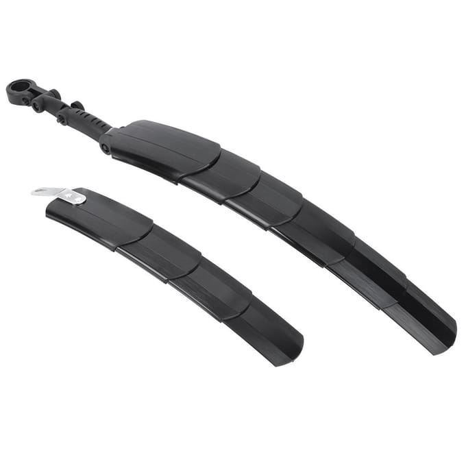 Opvouwbaar universeel spatbord voor mountainbikes, rekbaar, fietsaccessoire type B gray