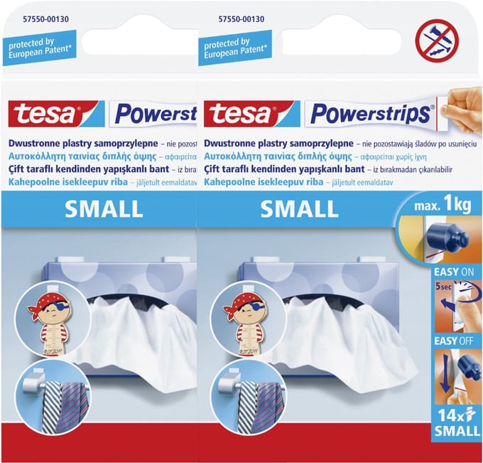 Tesa Powerstrips - Montagetapes - 14 stuks - 1 kg