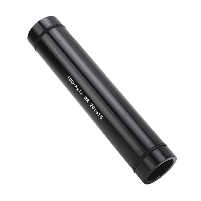 100mm Fietswiel Vorkas Aluminiumlegering 20mm naar 15mm Steekas Naafadapter voor Mountainbikes gray