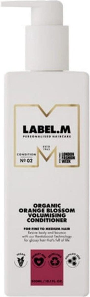Label.m Organic Orange Blossom Volumising Conditioner 300ml